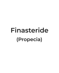 Finasteride (Propecia)